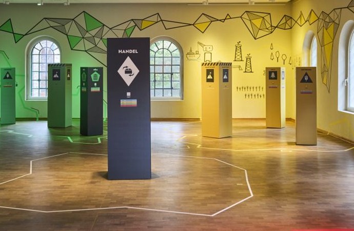 Blick in die Ausstellung