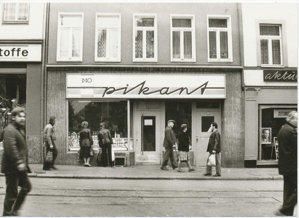 Blick auf die Fassade eines Hauses